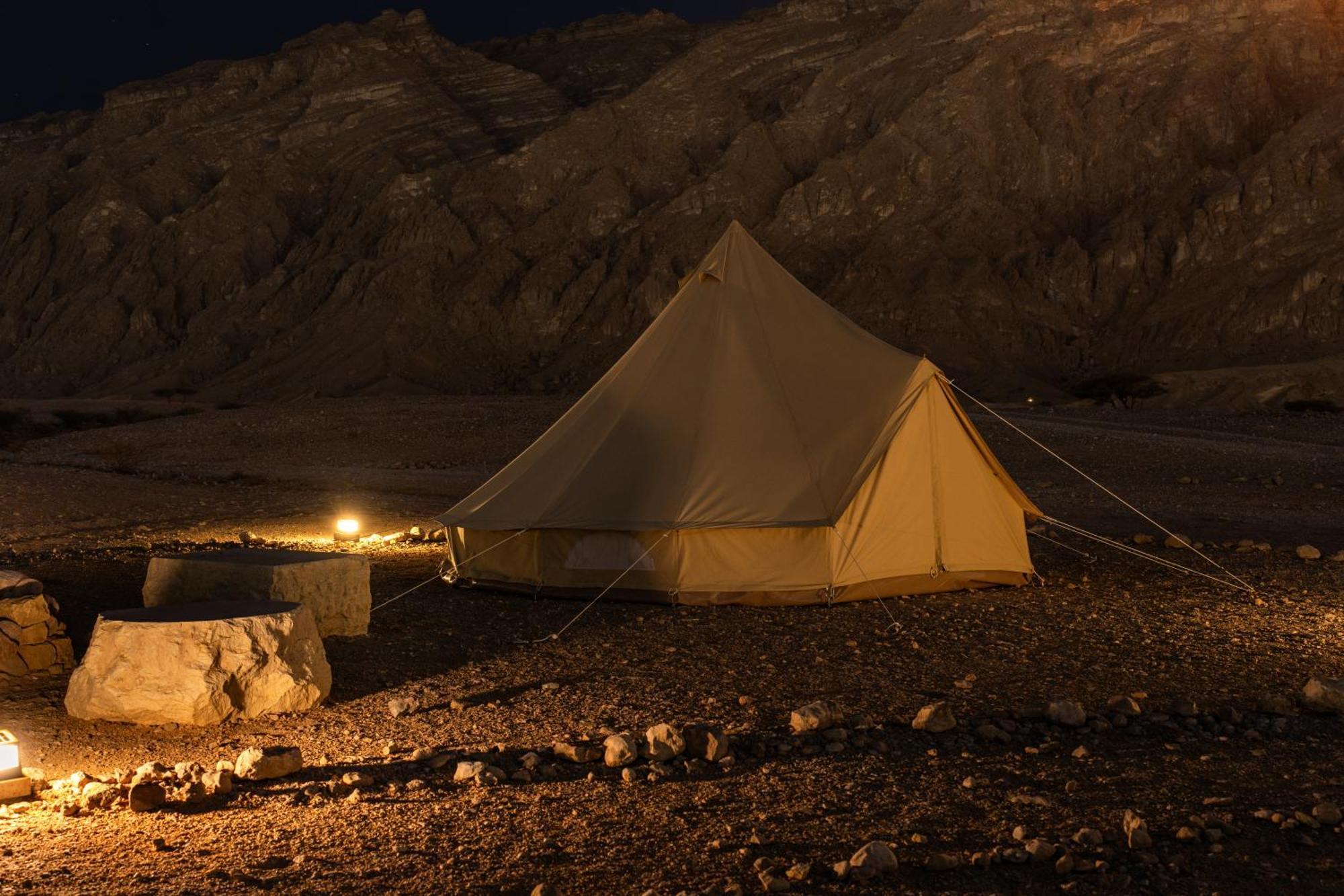 Pura Eco Retreat, Jebel Hafit Desert Park Al Ain Eksteriør bilde