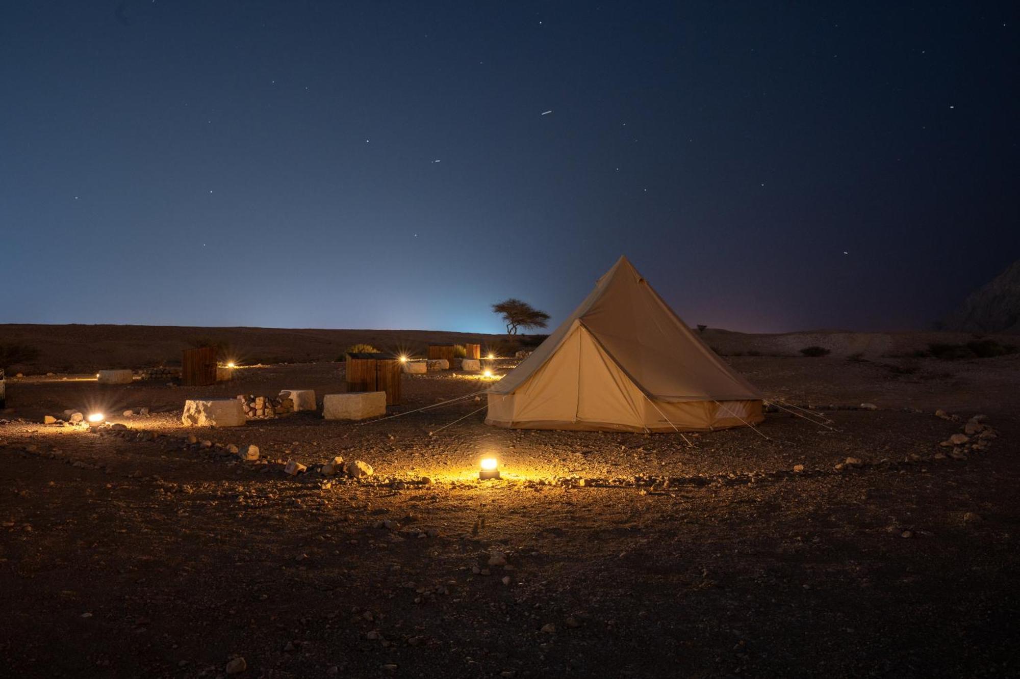 Pura Eco Retreat, Jebel Hafit Desert Park Al Ain Eksteriør bilde