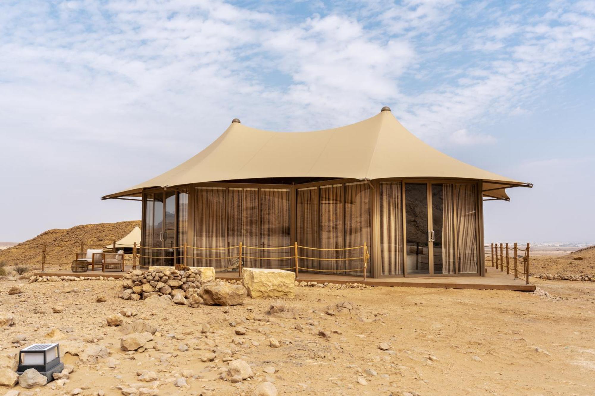 Pura Eco Retreat, Jebel Hafit Desert Park Al Ain Eksteriør bilde