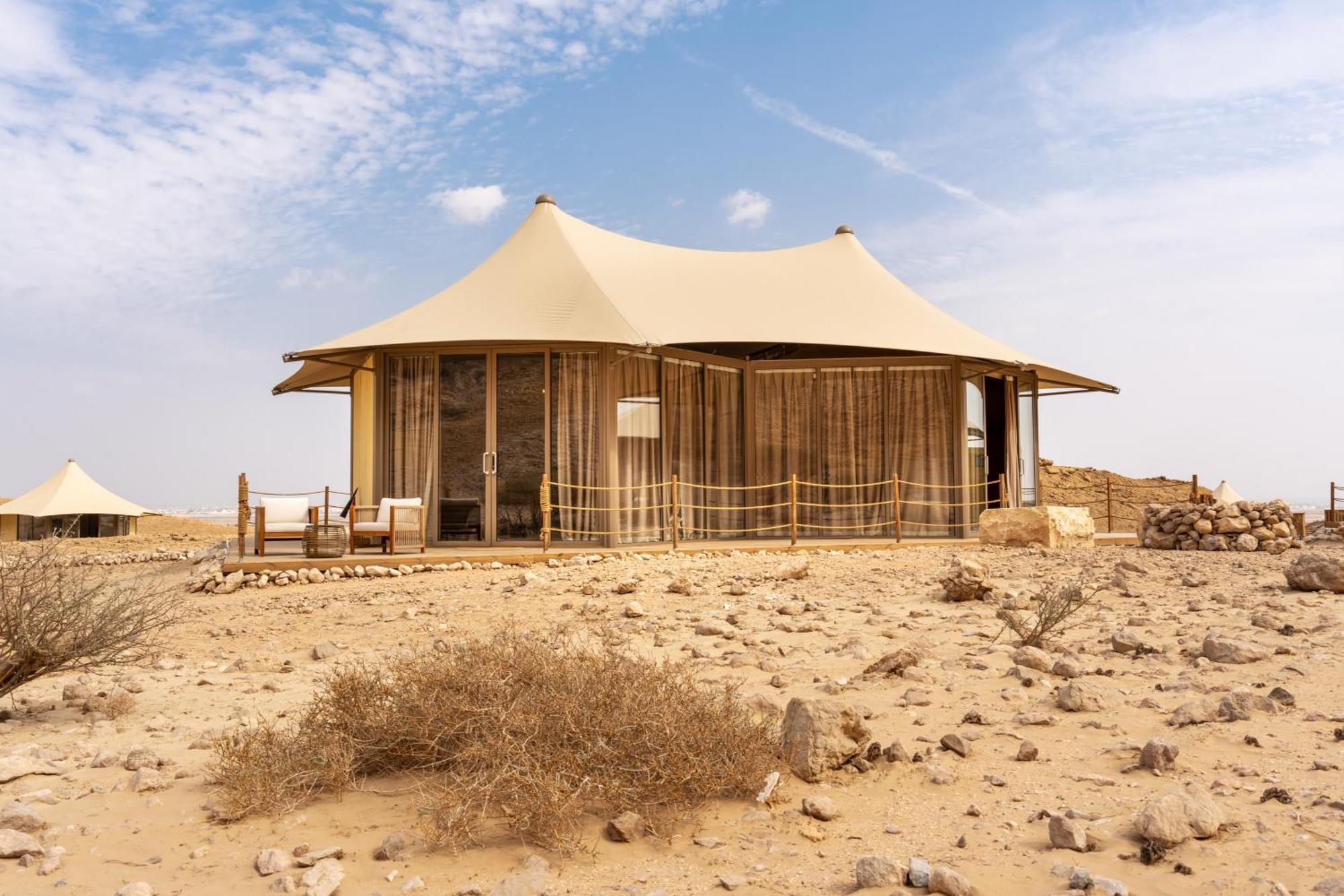 Pura Eco Retreat, Jebel Hafit Desert Park Al Ain Eksteriør bilde