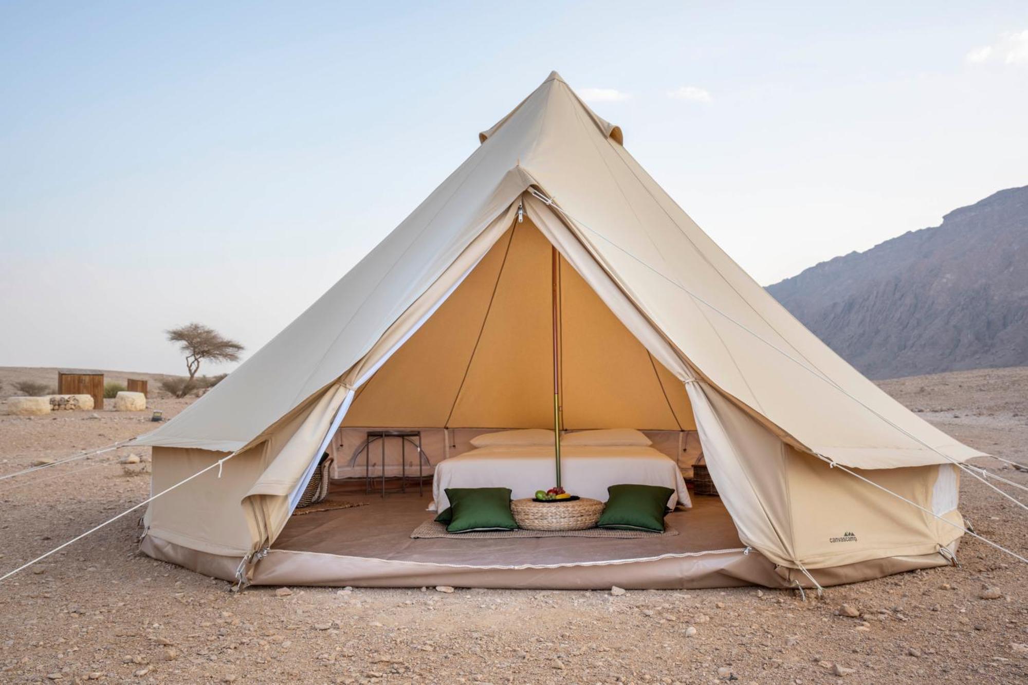 Pura Eco Retreat, Jebel Hafit Desert Park Al Ain Eksteriør bilde