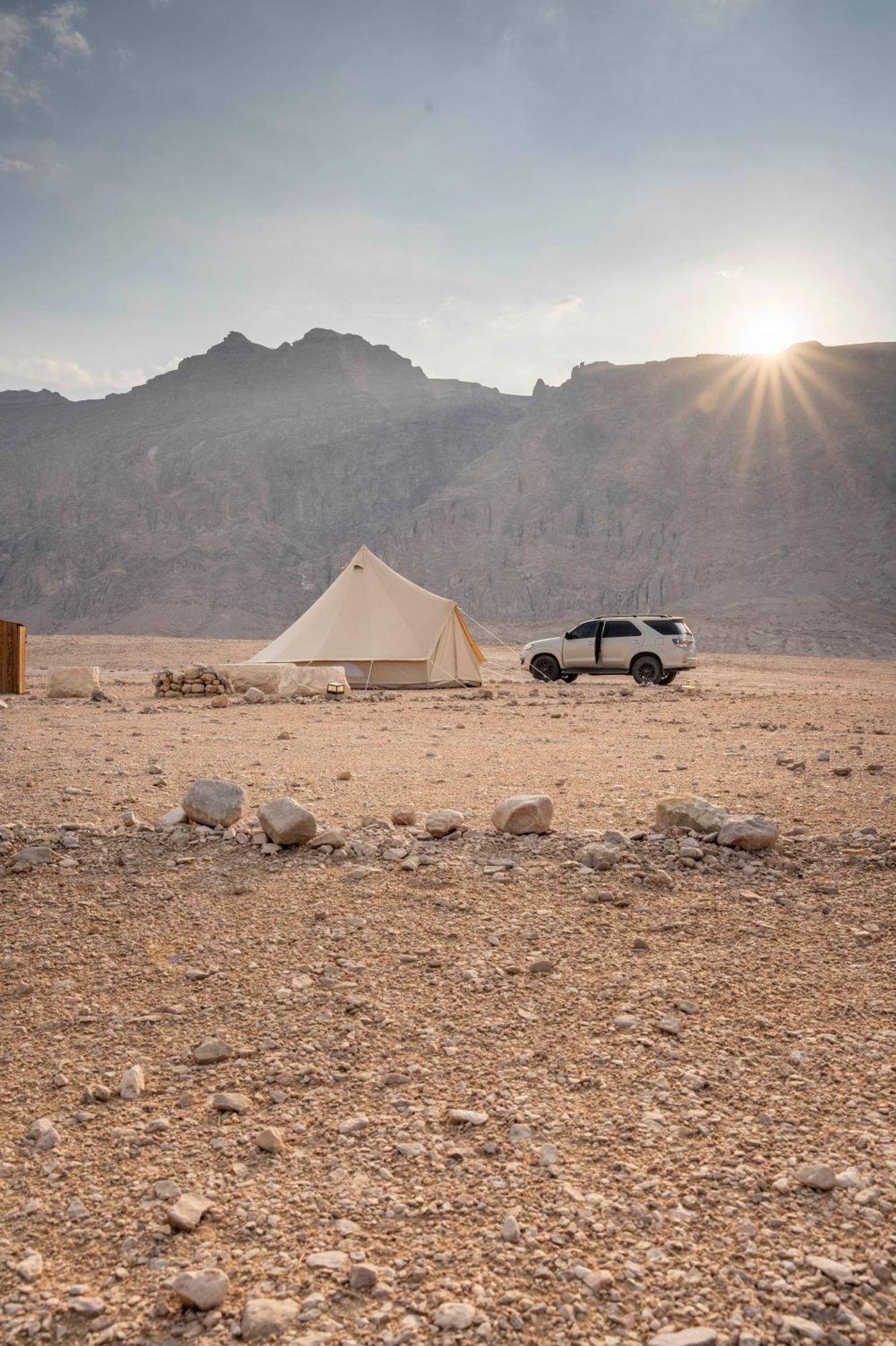 Pura Eco Retreat, Jebel Hafit Desert Park Al Ain Eksteriør bilde