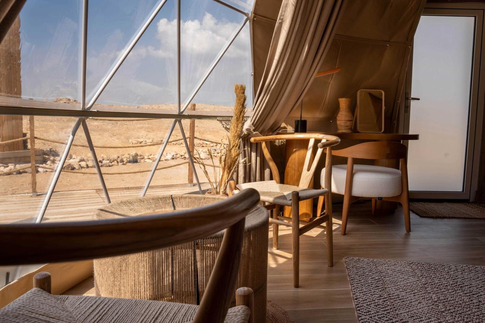 Pura Eco Retreat, Jebel Hafit Desert Park Al Ain Eksteriør bilde