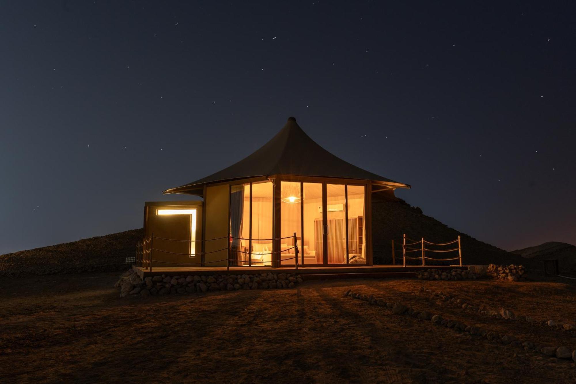 Pura Eco Retreat, Jebel Hafit Desert Park Al Ain Eksteriør bilde