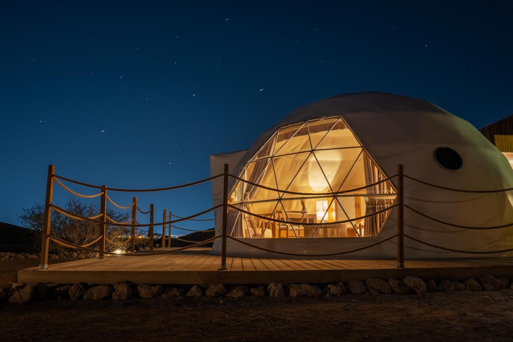 Pura Eco Retreat, Jebel Hafit Desert Park Al Ain Eksteriør bilde