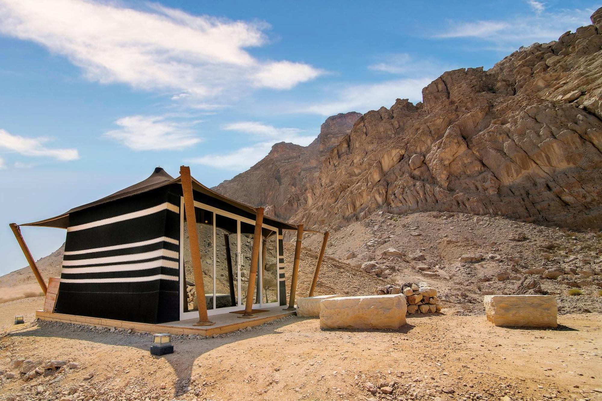 Pura Eco Retreat, Jebel Hafit Desert Park Al Ain Eksteriør bilde